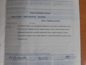 Licenza da pesca