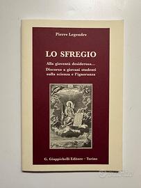 Lo Sfregio Pierre Legendre Giappichelli Editore