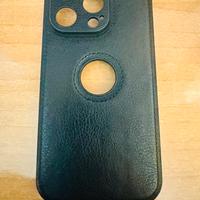 Cover iPhone 15 Pro in VERA PELLE nuova