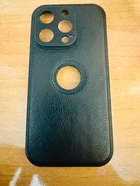 Cover iPhone 15 Pro in VERA PELLE nuova