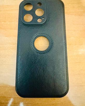 Cover iPhone 15 Pro in VERA PELLE nuova