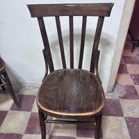 Sedia vintage anni 50