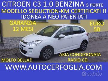 CITROEN C3 1.0 puretech Seduction 68cv-X NEO PAT