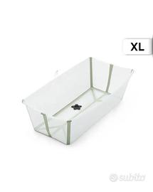 Flexi bath® xl - trasparent green - stokke®