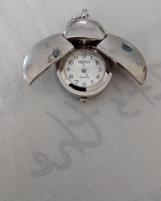 orologio da tasca a forma di.coccinella al.quarzi 