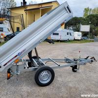 Carrello rimorchio cresci rb10 cassone ribaltabile