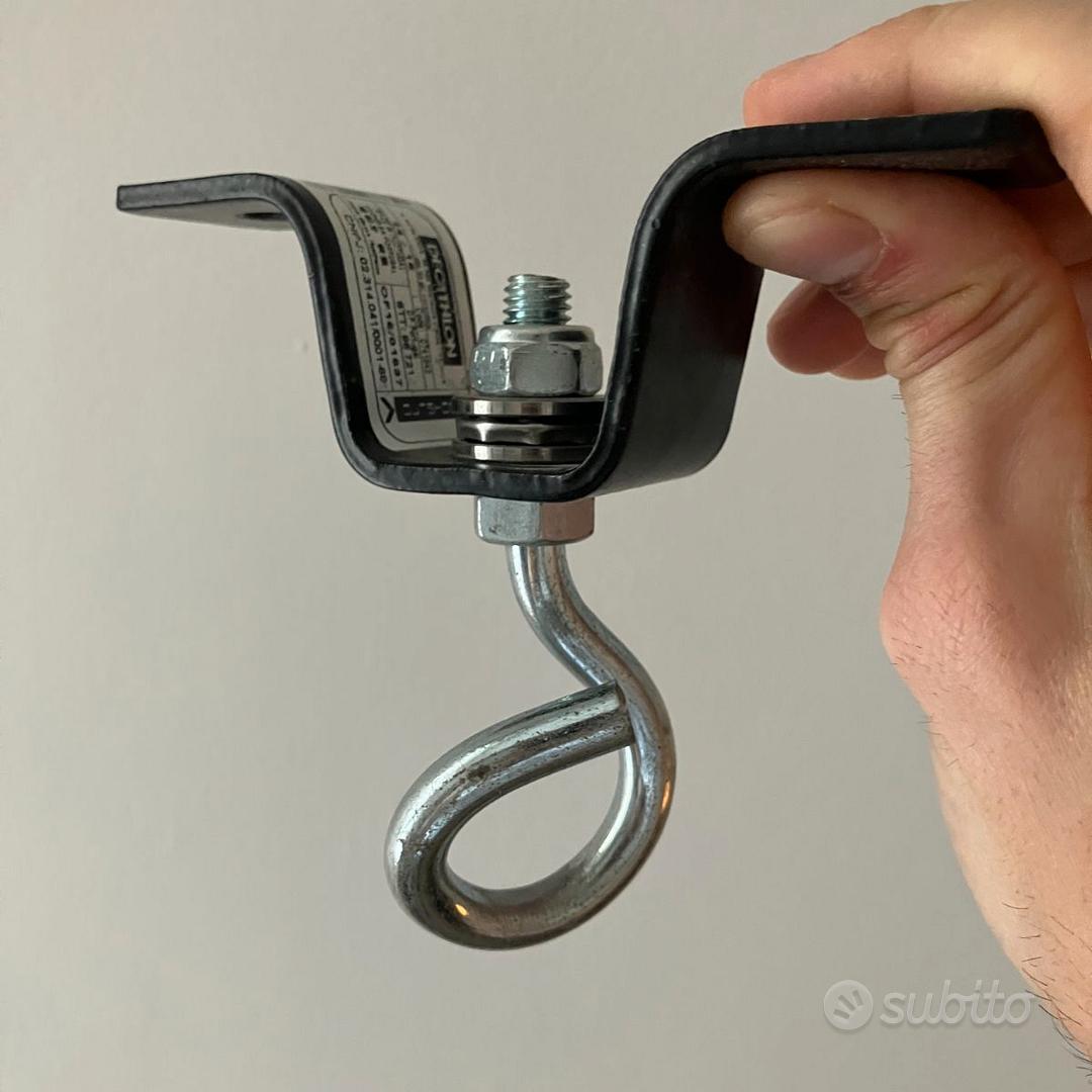 MSPORTS Gancio da soffitto per sacco da boxe, portata 400 kg, supporto per sacco da boxe