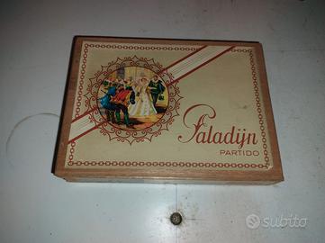 Scatola Sigari Paladijn Partìdo Vintage