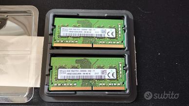 16 GB RAM DDR4 3200Mhz SODIMM Notebook HP Memoria