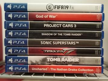 8 VIDEOGIOCHI PS4
