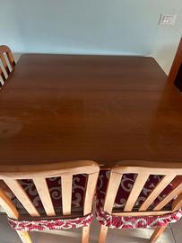 Tavolo allungabile in legno