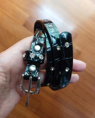 Cintura nera da donna