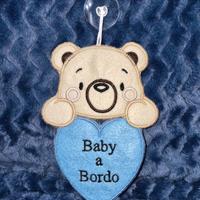 Cartello auto baby a bordo 