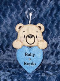 Cartello auto baby a bordo 