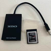 Scheda  di memoria  XQD, serie D da 64  gb