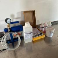 Kit per creare pezzi in carbonio