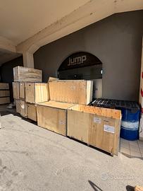 Cassoni/Casse in legno da trasporto professionale