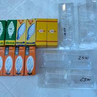 Scatole vuote per lampadine vintage