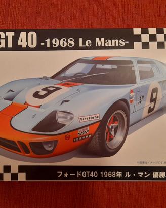 FORD GT40 1968 Le Mans Fujimi 