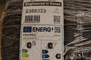 pneumatici invernali KUMHO 165/65 R 15 81T