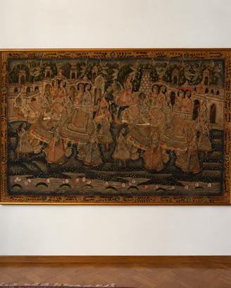 Grande quadro stile indiano Rajasthani