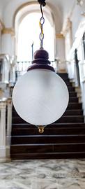 Lampada a sospensione anni'60. Italiana.   