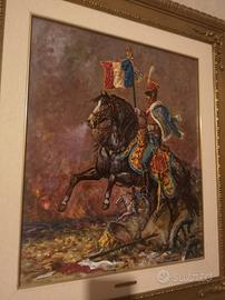 quadro olio su tela originale