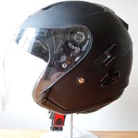Casco moto jet Kyt by Suomy Hellcat nero opaco 