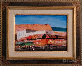 SHARM EL SKEICH dipinto olio 35x50 di MAGAZZINI