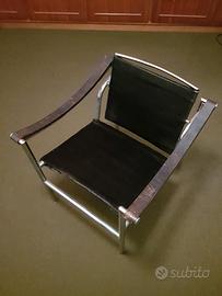 Poltroncina sedia LC1 Le Corbusier Cassina vintage