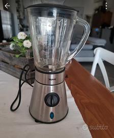 frullatore acciaio e vetro
