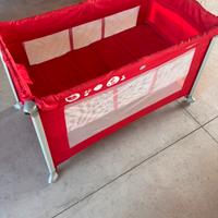 Lettino prenatal rosso