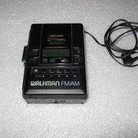 Walkman Sony radio stereo cassette con autoreverse