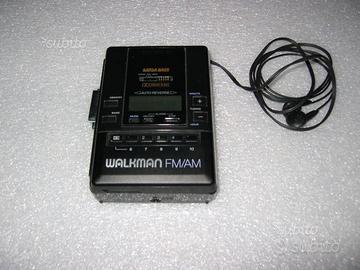 Walkman Sony radio stereo cassette con autoreverse