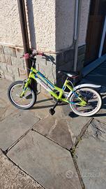 bici bimba con ruote da 16" MTB