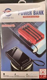 Powerbank 20000 mah 3in1