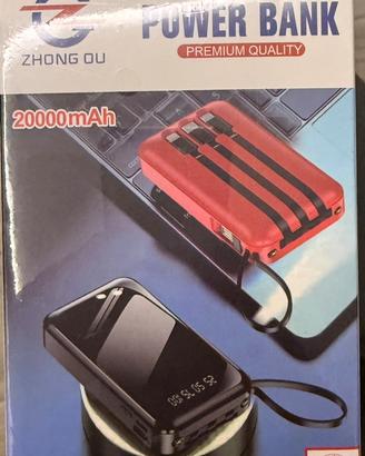 Powerbank 20000 mah 3in1