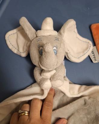 2 Doudou (Dumbo marca Disney e volpe Nattou)