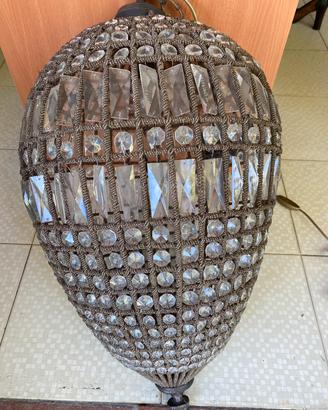Lampadario vintage cristalli Labirynt Parigi in