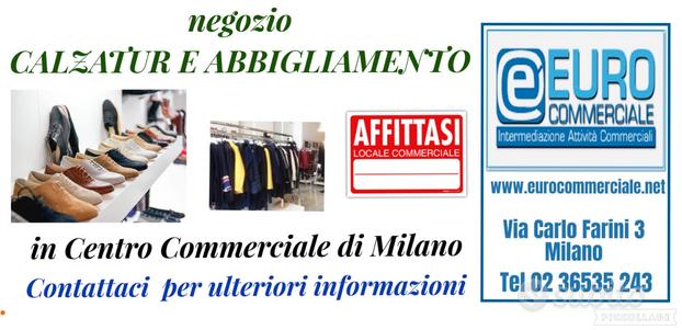 318/23 Negozio di CALZATURE E ABBIGLIAMENTO mq 90