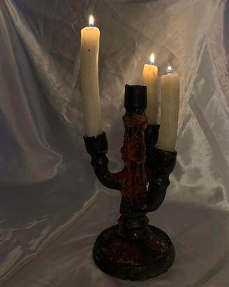 Candelabro Antico Stile Goth / Dark Academia
