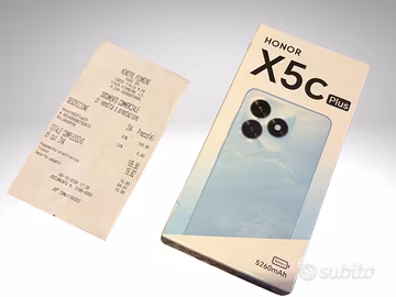 Honor X5C Plus 4+256 Nuovo + Garanzia