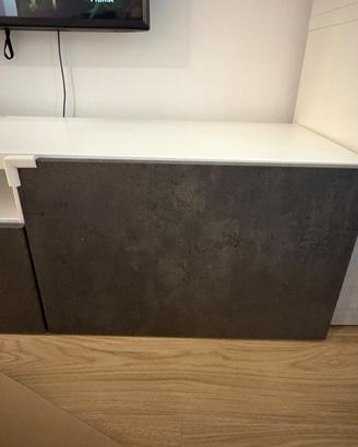 Ante IKEA Besta grigio