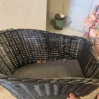 Cesta porta cani per bicicletta