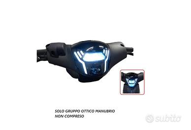 FANALE FARO LED FUME'PIAGGIO ZIP 2000 SP 2/4T ( MA