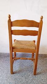 Set di 6 sedie in legno