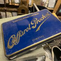 scatola latta caffarel