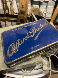 scatola latta caffarel