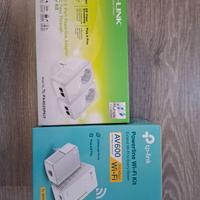 TP-LINK powerline kit e wifi extender kit