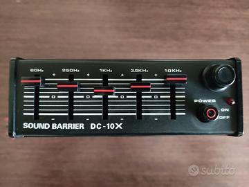 SOUND BARRIER Booster Equalizzatore